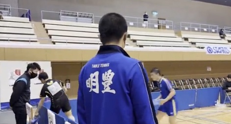 挨拶をしない松島選手
