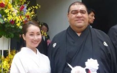 武蔵丸夫妻